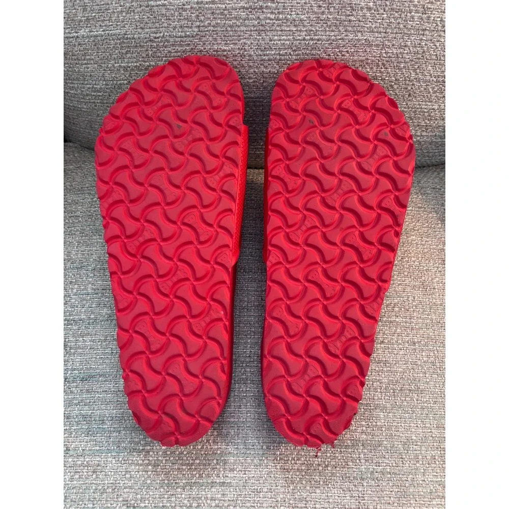 Birkenstock Barbados‎ EVA Red Slide Sandals Mens 8 Womens 10 EU 41